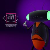  Alfi, El cocuyo fotógrafo (by AlfChoice). 3D, Br, ing, Identit, Character Design, Graphic Design, and Traditional illustration project by alfchoice - 07.02.2014