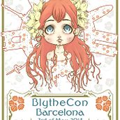 Blythecon Barcelona 2014. Projekt z dziedziny Projektowanie postaci, W, darzenia, Trad, c i jna ilustracja użytkownika Carolina Ortiz Gomez - 02.05.2014
