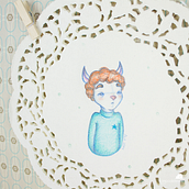 Animal hibrids - Ilustración . Een project van Ontwerp van personages y Traditionele illustratie van Ana - 07.07.2014