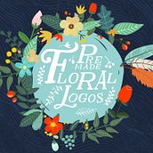Premade Floral Logos . Ilustrasi tradisional proyek oleh Isabel Alvarez - 07.07.2014