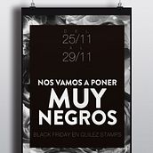 [Quilez Stamps] Black Friday. Un progetto di Br, ing, Br, identit, Direzione artistica, Graphic design e Eventi di Marta Quílez India - 10.07.2014