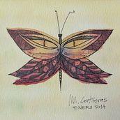 Rita's wings . % María Contreras tarafından hazırlanan Sanat ve El Sanatları, Güzel sanatlar, Tasarım, Geleneksel illüstras, on, Ve Tablo projesi - 07.12.2014