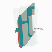 Hard Friday. Tipografía. Een project van  Ontwerp, T y pografie van Verónica Moreno - 13.07.2014