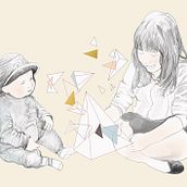 Infancia. Fine Arts, Character Design, and Traditional illustration project by Inés Rodríguez - 07.13.2014