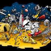 STAR LONG. Een project van Traditionele illustratie van Luis Alvarez de Juan - 18.11.2013