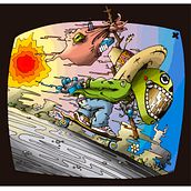Downhill Sureño. Een project van Traditionele illustratie van Luis Alvarez de Juan - 29.05.2014