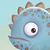 Cute Iguana. Un proyecto de Animación, Diseño de personajes, Ilustración tradicional y Motion Graphics de Heidy - 13.07.2014