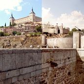 Matte Painting - Toledo. Film, Video, TV, and Traditional illustration project by Eduardo Samajón Mencía - 01.05.2014