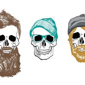 Hipster dead. Un progetto di Illustrazione tradizionale di albertoem89 - 21.07.2014