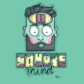 Square mind. Traditional illustration project by Oriana Chalbaud - 07.21.2014