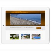 Diseño web vacacionesenlaplaya. Web Development, Graphic Design, and Web Design project by Cristina Rodríguez - 07.21.2014