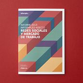 Diseño del Informe sobre redes sociales y empleo 2013. Editorial Design project by Estudio Menta - 07.22.2014