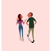 Día a día. Ilustração tradicional projeto de María Gómez - 26.06.2014