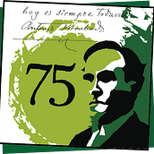 Antonio Machado 75 aniversario. Graphic Design, and Advertising project by ruth_sabater - 09.30.2013