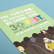 30 FEST. Graphic Design, and Traditional illustration project by MICAELA CARBAJAL - 12.10.2013