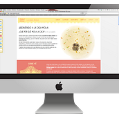 Portfolio web. Design, Graphic Design, Web Design, and Traditional illustration project by lidia creus - 07.29.2014