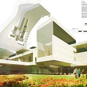Concurso de Arquitectura_DOM3Prize_Villa de lujo.. 3D, Architecture, and Design project by Abraham Muñoz - 07.30.2014