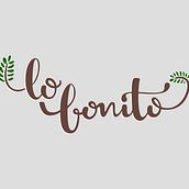 Lo Bonito Branding. Un progetto di Design di Alba López Martín - 01.08.2014