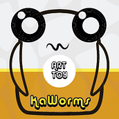 Mi Proyecto del curso Crea un Art Toy Kaworms. To, and Design project by Jonatan Ariste - 08.08.2014