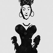 LA TINTA SE EXPRESA . Ilustrație tradițională de Antoni Lafayette - 08.03.2014