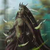 Squid Empress. 3D, and Character Design project by Vicente Sánchez - 08.04.2014
