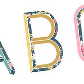Typo. Art Direction, Graphic Design, T, and pograph project by Ángela Búa - 06.24.2014