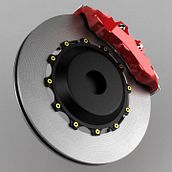 Car Brake Disk. 3D, and Animation project by Iván Soler Rebolo - 08.04.2014