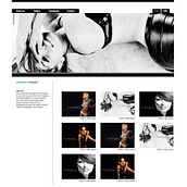 Oficial web (Riczabeth Actress). Br, ing, Identit, Art Direction, and Web Design project by Jorge Armando Suarez Vidal - 11.09.2013