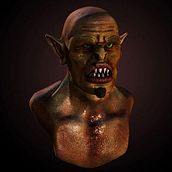Monster. 3D project by Gabriel Nieto - 08.11.2014