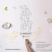 "El Banquete" (Con Martín Satí y alumnos de Mr Marcel School). Projekt z dziedziny  Manager art, st, czn, Fotografia, Trad, c i jna ilustracja użytkownika Alba Deliz - 17.08.2014