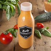Lady Gazpacho - Familia Tocón. Un projet de Br, ing et identité, Webdesign , et Packaging de Lamaga Comunica - 31.05.2014