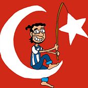 La Viñeta Turka. Character Design, Traditional illustration, and Comic project by Pepe Mansilla - 08.26.2014