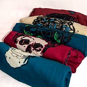 Serigrafía: Pájaros en la cabeza . Ilustrație tradițională & Imprimare serigrafică de Xandra - 01.17.2012