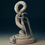 The BioBeauty and The Beast. Un progetto di 3D di Ruben Roldan Crespo - 29.08.2014