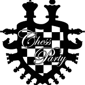 Chess Party logo. Een project van Grafisch ontwerp van Sheila Martorell - 05.05.2011