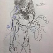 Hybrid. Un proyecto de Dibujo de Daniel-Sem Vilaseca - 09.09.2014