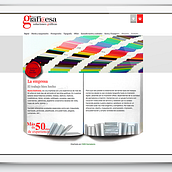 Rediseño marca Grafiesa. Br, ing, Identit, Graphic Design, and Web Design project by Leonor Andreu Viguera - 10.11.2013