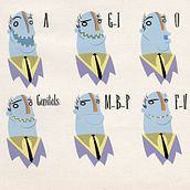 Diseño de personajes. Een project van Ontwerp van personages van Antonio Silvestre - 11.09.2014