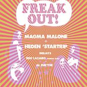 Freak Out! Inauguración Sala New Underground  Poster. Graphic Design project by Enric Chalaux - 09.15.2014