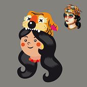 Tattoo . Design, Character Design, and Traditional illustration project by El niño Vudu - 09.15.2014