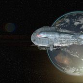 Spaceship . 3D de Verónica Graes - 10.31.2013