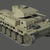 panzer vs hormigas. 3D project by Jorge Prado Ungo de Velasco - 09.20.2014