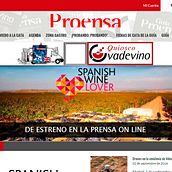 Proensa. Web Development, and Web Design project by Diego Segura Fernández - 12.13.2011