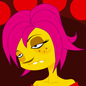Yellow girl. Un progetto di Illustrazione tradizionale di Saul Atmaner Garcia - 16.05.2013