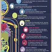  Infografía: "Como vivir 100 años" Ein Projekt aus dem Bereich Grafikdesign von Nieves Atienza Lago - 24.03.2011