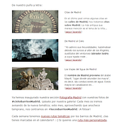 Newsletter De Manzana en Manzana. Projekt z dziedziny Design, Web design, Informat, ka, Marketing i UX / UI użytkownika Elena Sánchez Samos - 02.12.2013