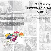 Díptico 31º Salón Internacional del Cómic. Un projet de Illustration traditionnelle de Aida Ayan Garcia - 29.09.2014
