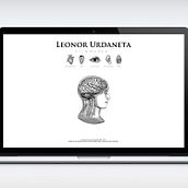 WEB LEONOR-URDANETA. Graphic Design, and Web Design project by Odi Bazó - 09.30.2014