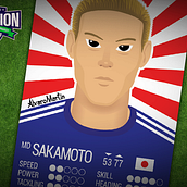 Honda - Kampion Card Game . % Álvaro Martín Liñán tarafından hazırlanan O, uncak Tasarımı, Karakter Tasarımı, Grafik Tasarım, Geleneksel illüstras, on, O, Ve un Tasarımı projesi - 10.02.2014