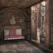 UN POCO DE EXTERIORES. Projekt z dziedziny 3D i Projektowanie wnętrz użytkownika Mª CARMEN SALVANS SIURANETA - 02.10.2014